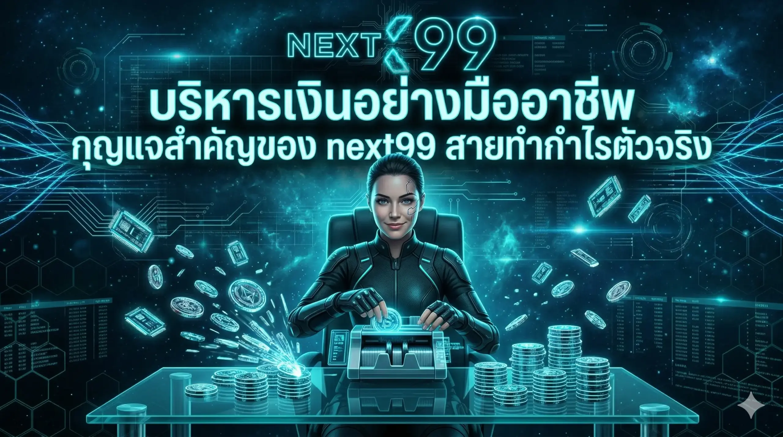 บริหารเงินอย่างมืออาชีพ กุญแจสำคัญของ next99 สายทำกำไรตัวจริง