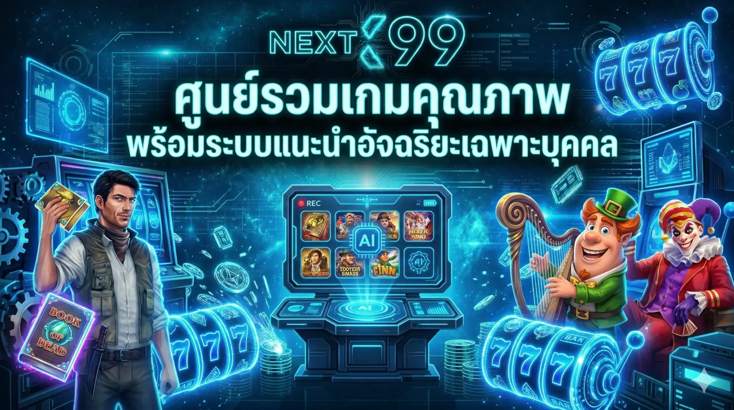 next99 ศูนย์รวมเกมคุณภาพ พร้อมระบบแนะนำอัจฉริยะเฉพาะบุคคล
